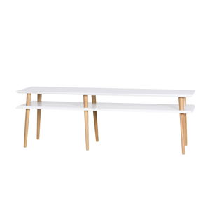 Bílý konferenční stolek Ragaba Mugo, délka 159 cm