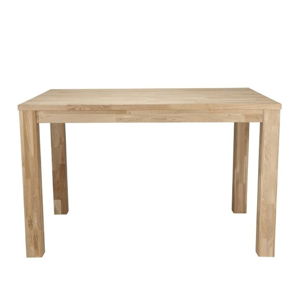 Dřevěný jídelní stůl WOOOD Largo Untreated, 85 x 150 cm