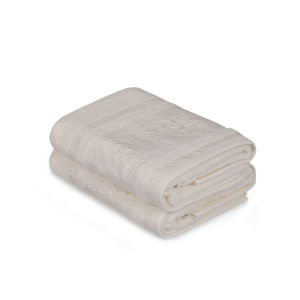 Sada 2 bílých ručníků Yosemine