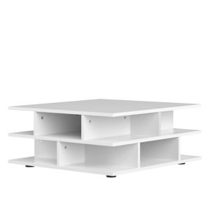 Bílý konferenční stolek TemaHome Mille-Feuille
