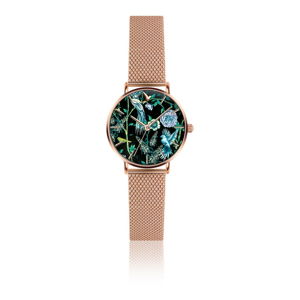 Dámské hodinky s růžovým páskem z nerezové oceli Emily Westwood Sensation