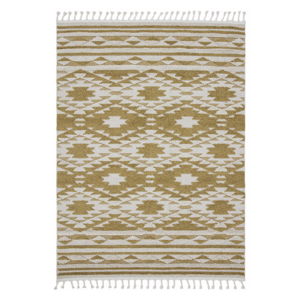 Žlutý koberec Asiatic Carpets Taza, 200 x 290 cm