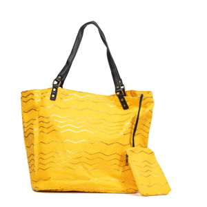 Žlutá plážová taška Nina Beratti Ivanie Jaune