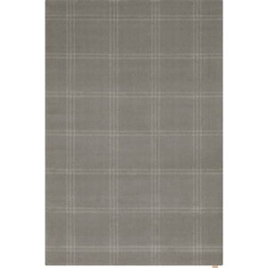 Světle šedý vlněný koberec 300x400 cm Calisia M Grid Prime – Agnella