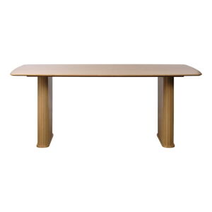 Jídelní stůl s deskou v dubovém dekoru 100x190 cm Nola – Unique Furniture