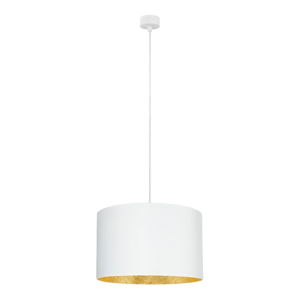 Bílé stropní svítidlo s vnitřkem ve zlaté barvě Sotto Luce Mika, ⌀ 40 cm