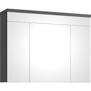 Falco Koupelnová skříňka se zrcadlem Olex E80 grafit