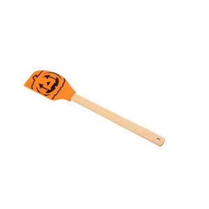 Silikonová stěrka s dřevěnou rukojetí Dexam Pumpkin