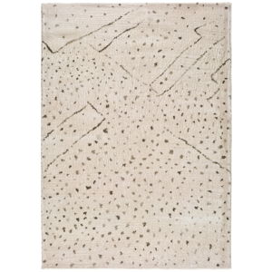 Krémový koberec Universal Moana Dots, 160 x 230 cm