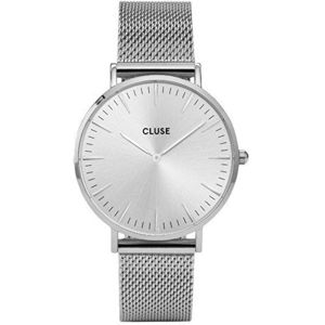 Dámské hodinky v stříbrné barvě Cluse La Bohéme