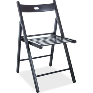 Casarredo Dřevěná skládací židle SMART II černá