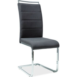 Casarredo Jídelní čalouněná židle H-4 černá látka
