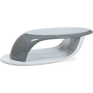 Casarredo Konferenční stolek CANON šedá/bílá