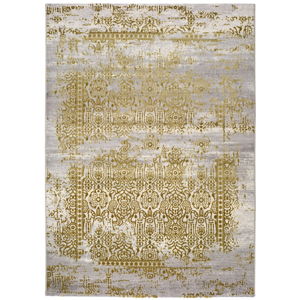 Šedo-zlatý koberec Universal Arabela Gold, 200 x 290 cm