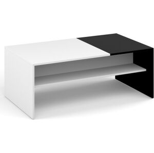 Casarredo Konferenční stolek MONACO bílá/černá
