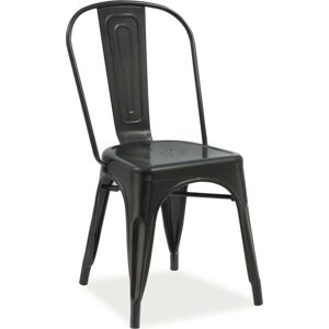 Casarredo Jídelní ová židle LOFT černá mat