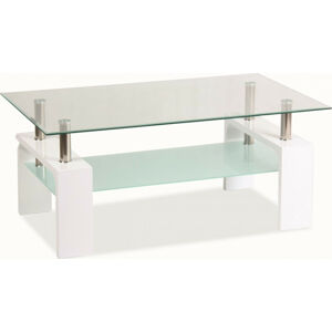 Casarredo Konferenční stolek LISA BASIC - bílý