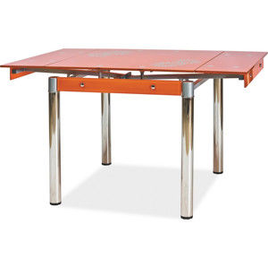 Casarredo Jídelní stůl GD-082 rozkládací oranžový