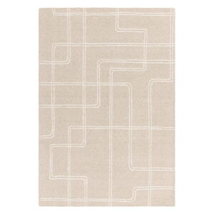 Béžový ručně tkaný vlněný koberec 160x230 cm Ada – Asiatic Carpets
