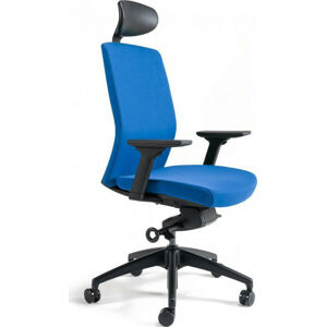 Office Pro Kancelářská židle J2 SP černý plast - tmavě modrá 211