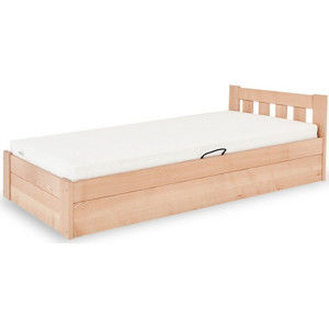 Falco Dřevěná postel Plazza  bílá