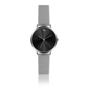 Dámské hodinky s páskem z nerezové oceli ve stříbrné barvě Emily Westwood Black