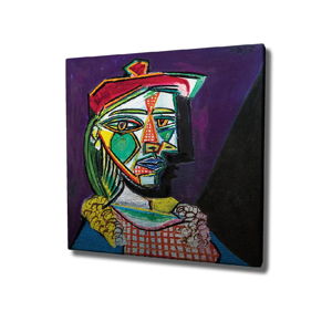 Nástěnná reprodukce na plátně Pablo Picasso , 45 x 45 cm