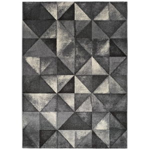 Šedý koberec Universal Delta Triangle, 115 x 160 cm