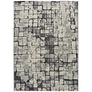 Šedý koberec vhodný i na ven Universal Adra Grisso, 57 x 110 cm