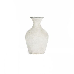 Bílá keramická váza Simla Elena, výška 36 cm