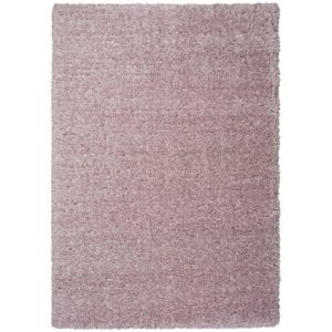 Růžový koberec Universal Floki Liso, 60 x 120 cm