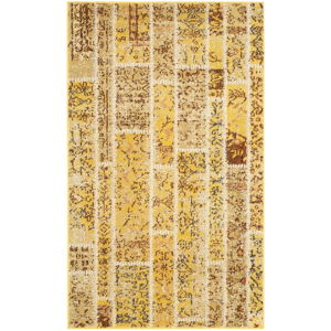 Žlutý koberec Safavieh Effi, 152 x 91 cm