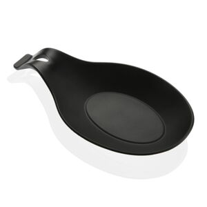 Černá silikonová lžíce na odkládání vařečky Versa Apo