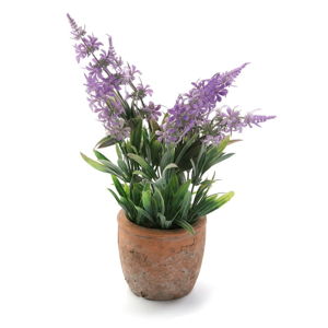Květináč s umělou levandulí Versa Lavender