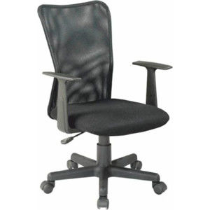 Tempo Kondela Kancelářská židle REMO NEW - černá + kupón KONDELA10 na okamžitou slevu 3% (kupón uplatníte v košíku)
