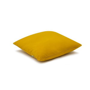 Hořčicově žlutý povlak na polštář Mumla Basic, 40 x 40 cm