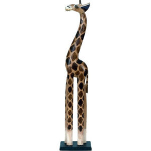 Autronic Dřevěná žirafa IND-OBR010-80