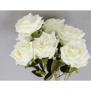 Autronic Umělé růže - bílé KUM3232
