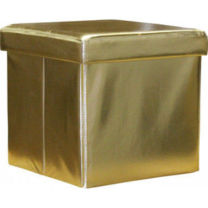 Idea Sedací úložný box zlatý