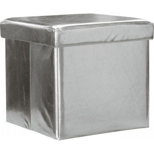 Idea Sedací úložný box stříbrný