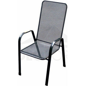 Deokork Kovová židle (křeslo) Sága vysoká