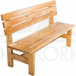 Deokork Masivní dřevěná zahradní lavice TEA 04 o síle 38 mm