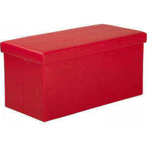 Idea Sedací úložný box červený