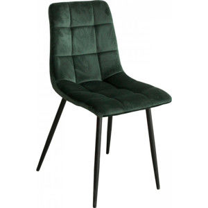 Idea Jídelní židle BERGEN zelený samet