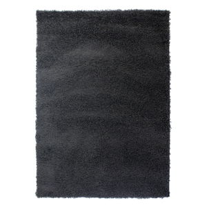 Tmavě šedý koberec Flair Rugs Cariboo Charcoal, 80 x 150 cm