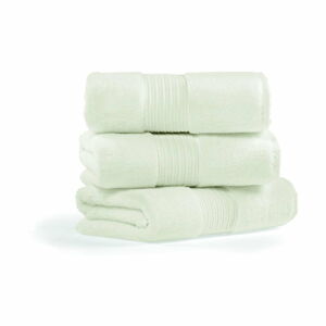 Sada 3 krémových bavlněných ručníků Foutastic Chicago, 50 x 90 cm