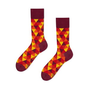 Ponožky Many Mornings Flame Triangles, vel. 39–42
