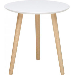 Idea Odkládací stolek IMOLA 3 bílý/borovice