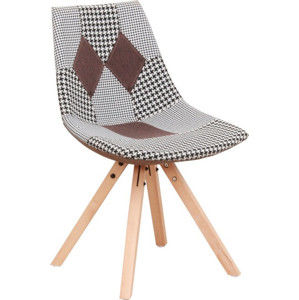 Tempo Kondela Designová židle PEPITO NEW TYP 10 - látka patchwork + kupón KONDELA10 na okamžitou slevu 3% (kupón uplatníte v košíku)