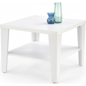 Halmar Konferenční stolek Manta čtverec - bílý